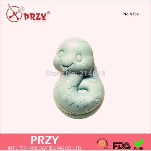 Sell hot Zodiac snake modelling silicon soap mold Cake decoration mold Handmade soap mold No.S382