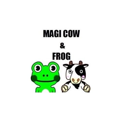 Magi Cow And Frog,Stage Magic Tricks,Close Up,Mentalism,Comedy,Accessories,Magia Props,Illusions