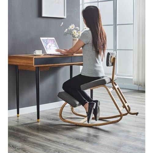 High-quality iron anti-myopia camel back kneeling chair Super load-bearing ergonomics spine protection childrens learning chair