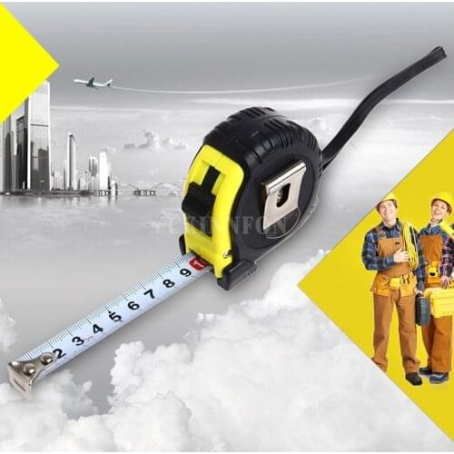 100Pcs/Lot Professional Measuring Tape 3M/5M Auto Lock Measurement Measure Woodworking Tool