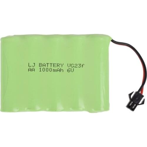 6v 1000 mah AA NI-CD Battery Electric toys car ship robot rechargeable AA 6V 1000 mah Battery
