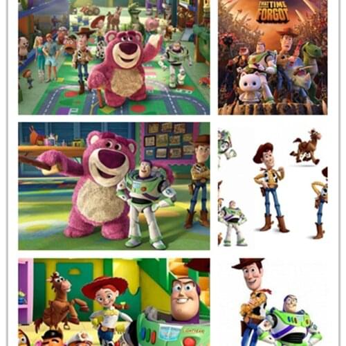Disney 5d Diamond Painting Diy Cross Stitch Kits Embroidery Mosaic Home Decor Toy Story Children Gift