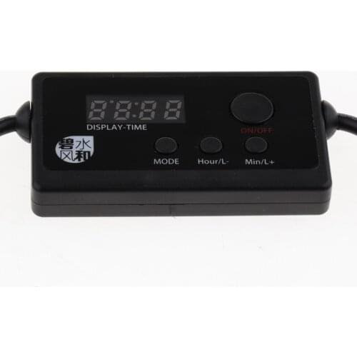 DC 5.5mm 100W Smart LED Light Dimmer Timer Modulator for Aquarium Fish Tank