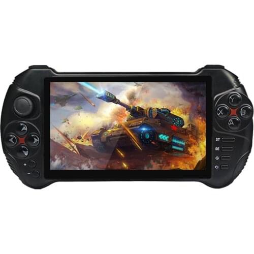 Powkiddy X15 Touch Screen Handheld Game Console Joystick Online Game Console 32G Support Android 7.0 wifi For PSP PS1 Game