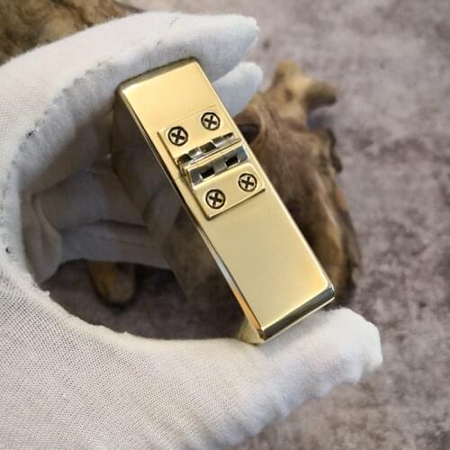 ZORRO kerosene lighter sealed oil waterproof thickened 915S heavy armor 220g pure copper machine smoking colletction gift box