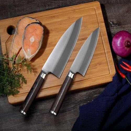 Kitchen Knife Fish Head Knife Thicken Japanese Fish Knife Professional Salmon Knife German 1.4116 Stainless Steel Sashimi Knife