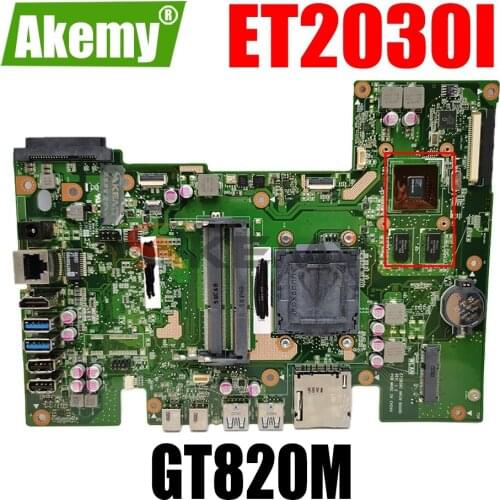 AKEMY ET2030I All-in-One Motherboard For ASUS ET2030I Original Mainboard GT820M