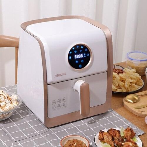 5L Multifunctional Smart Air Fryer Household French Fries Electric Fryer Large Capacity Air Fryer 220V Deep Fryer