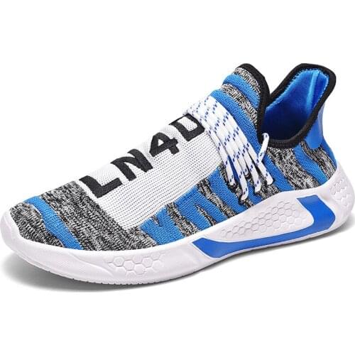Trainers top on mesh mens hombre Casual zapatillas man Light comfortable casuales para Shoes black sale solid sports sapatilhas