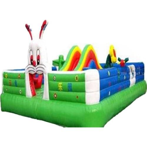 Backyard Playground Equipment/Giant inflatable amusement park ,inflatable fun city, inflatable fun island for kids
