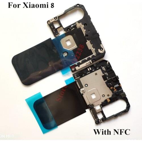 Original Mainboard cover For Xiaomi 8 mi8 M8 main board case with NFC Antenna Connector Replacement parts