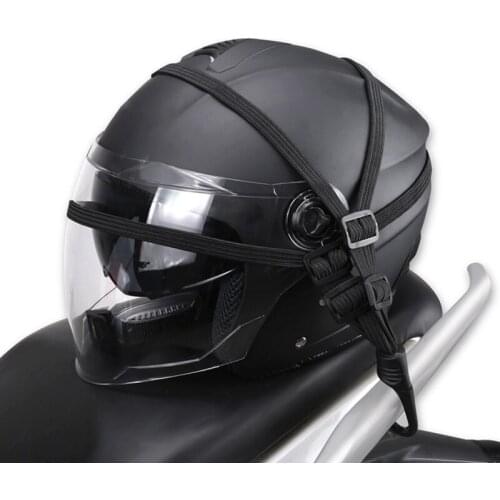 Motorcycle Helmet Straps Motorcycle Accessories Hooks Luggage Retractable Elastic Rope Fixed Strap Motos Helmet Luggage Net