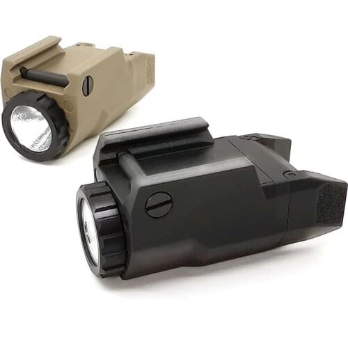 Tactical Weapon Flashlight APL-C Light Mini Pistol Light Constant/Momentary/Strobe 200lumen Pistol Glock Rail scope