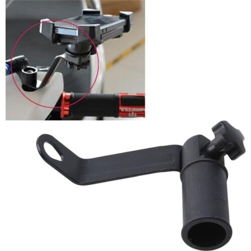 Universal Motorcycle Rearview Mirror Clamp Mount Holder 10MM GPS Phone Bracket For KTM Suzuki Scooter Moped ATV