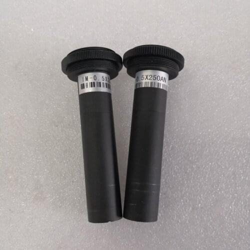 Used original 0.5X65 im-0.5x250AN industrial non-coaxial optical telecentric lens