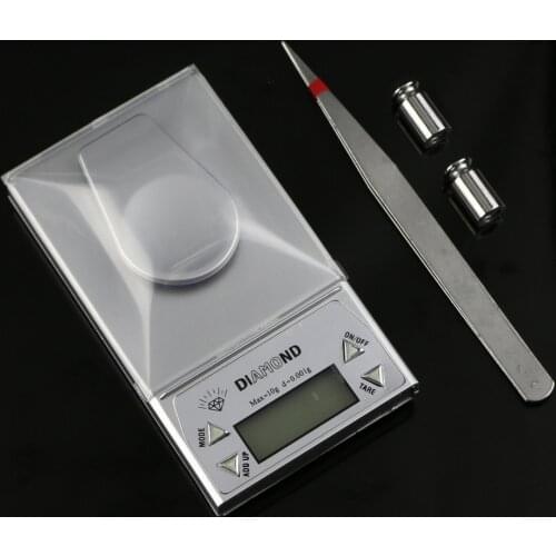 10g/0.001g Milligram Precision Digital Jewelry Diamond Scale Weight Balance Gram