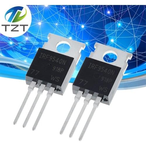 10PCS IRF9540N IRF9540 P-Channel Power MOSFET 23A 100 V TO-220