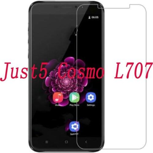 2PCS Smartphone Tempered Glass 9H Explosion-proof Protective Film Screen Protector mobile phone for Just5 Cosmo L707 5.5"