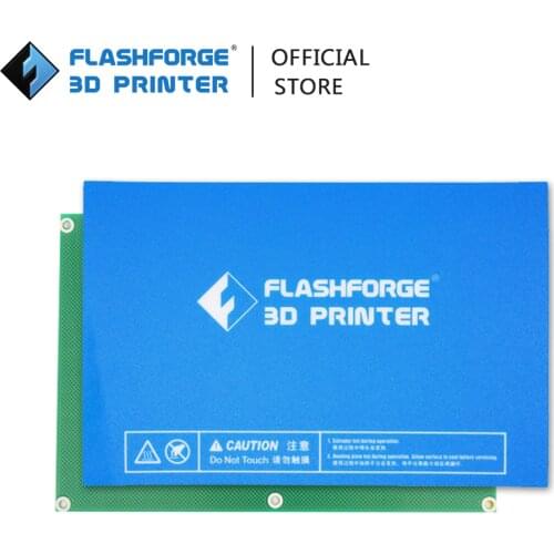 Flashforge Creator Pro 3D Printer Accessories Heat Board Heatbed, 5pcs Build Tape,Build Plate Heating Cable,Replace Parts