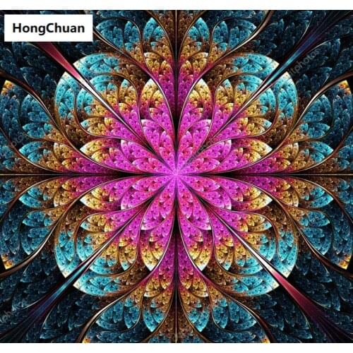 Fast delivery 5D diamond painting religious mandala DIY mural square rhinestone mosaic round embroidery home decoration gift