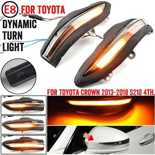 FOR TOYOTA CROWN HYBRID (AWS210,GRS21#,GWS214) [JP] 2013 - 2018 Dynamic Blinker Indicator sequential Turn Signal Light