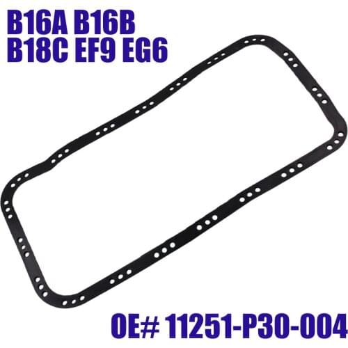 KH80723 11251P30004 Car Engine Oil Pan Gasket for Civic 1.6L Integra CR-V Series-B B16A B16B B18C EF9 EG6 Rubber Oil Pan Gasket