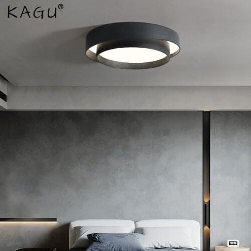 Nordic Minimalist Modern Restaurant Balcony Led Light Bedroom Light Round Atmospheric Ceiling Light