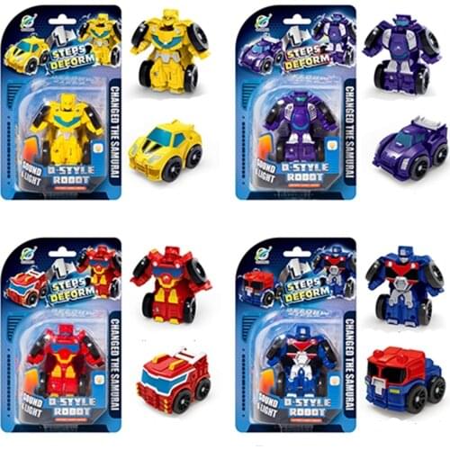 Swatch card Luminous Voice Car-Turned-Robot