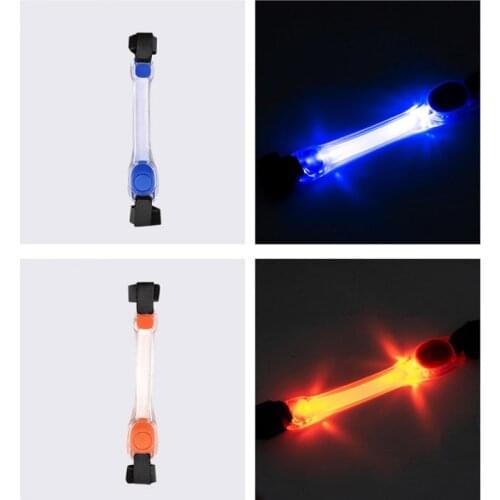 Pet Collar Multi-function Traction Rope Luminous Collar Strap Button Batteries LED Dog Collar For Anti-Lost/Avoid Car Accident