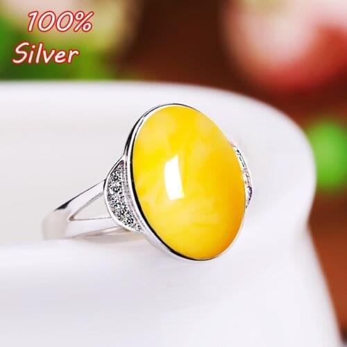 S925 Sterling Silver Color Adjustable Blank Ring Base Fit Dia 10*14 mm Glass Cabochons Cameo Settings Tray DIY Jewelry Making