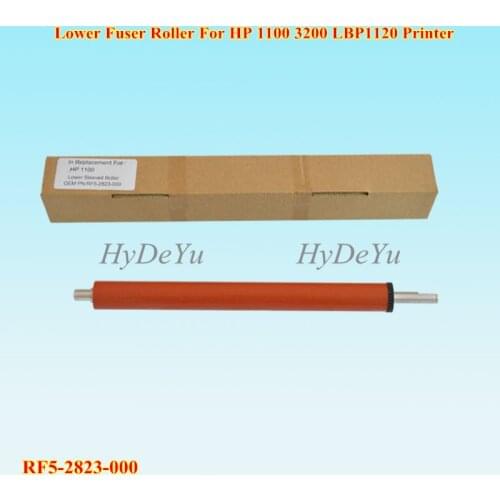 Compatible RF5-2823 RF5-2823-000 New Fuser Pressure Roller for HP 1100 3200 LBP1120 Printer Lower Sleeved Roller