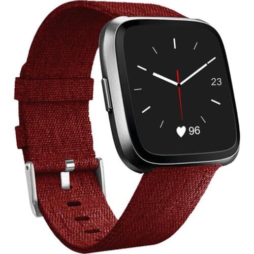 Sport Replacement Strap For Fitbit Versa 2 Breathable Adjustable Watch Band For Fitbit Versa Lite Smart Watch