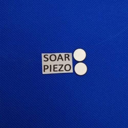 Ultrasonic Piezoelectric Ceramic Disks 12*0.50mm-PZT4 Piezo Discs PZT Crystals Sensor Element Cleaning Transmitter Chips