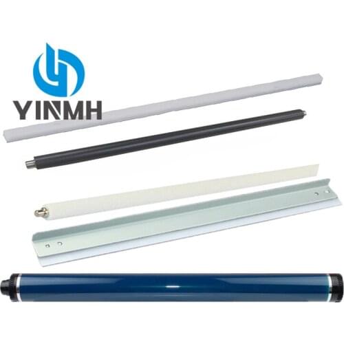 1 set opc drum cleaning blade lubrication bar cleaning roller PCR For Ricoh Aficio MPC2030 MPC2010 MPC2050 MPC2551 MPC2550 2030