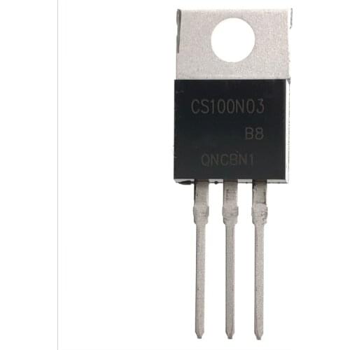 5PCS-50PCS CS100N03 TO-220 100N03 TO220 40V 100A MOS field effect tube brand new original