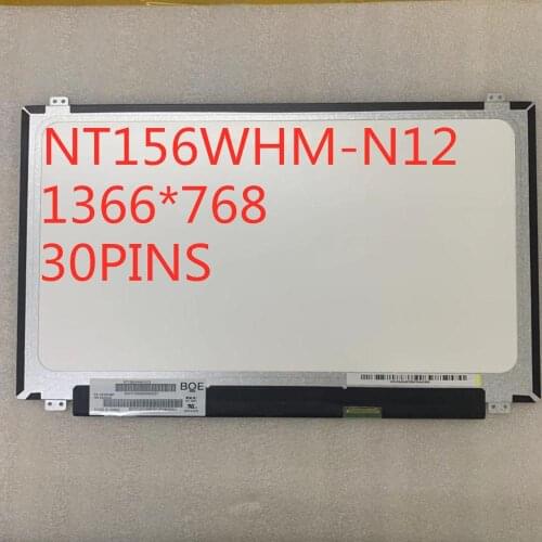 15.6" laptop LCD Screen NT156WHM-N12 B156XTN04.0 LTN156AT37 LP156WHB TPA 1 B156XW04 V.7 V.8 B156XTN03.1 N156BGE-EA1 30PINS