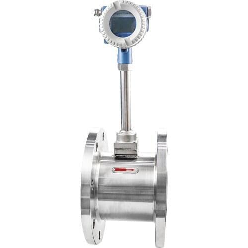 2 inch 1.0% accuracy insertion vortex flow meter measure air water oil diesel fuel
