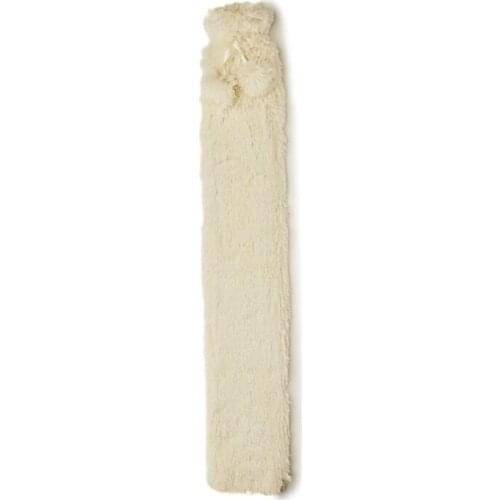 2000ml Knitted Cover Hot Water Bottle Long Strip Shape Anti-scald Hot-water Bag Water-filling Hand Warmer for Dormitory
