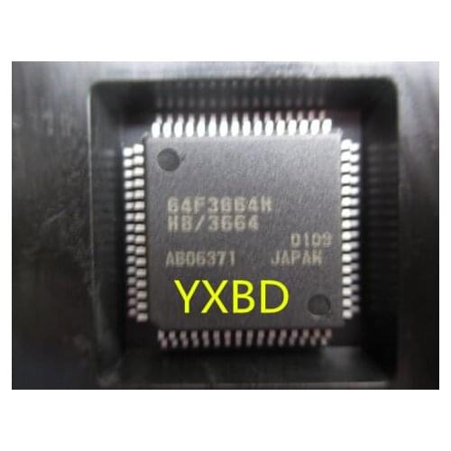 4pcs HD64F3664H HD64F3664 64F3664H 64F3664HV QFP-64
