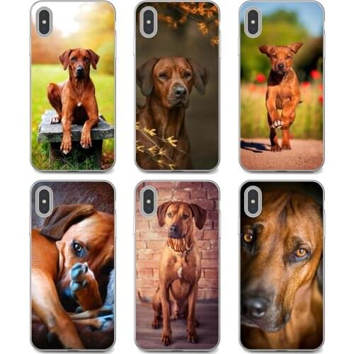 Cover For Xiaomi poco X3 nfc F2 Pro M3 Mi 5X 6X Max Mix 1 2 2S 3 Mi5 Mi6 Mi3 Mi4 Rhodesian-Ridgeback-Dog-Print-Poster