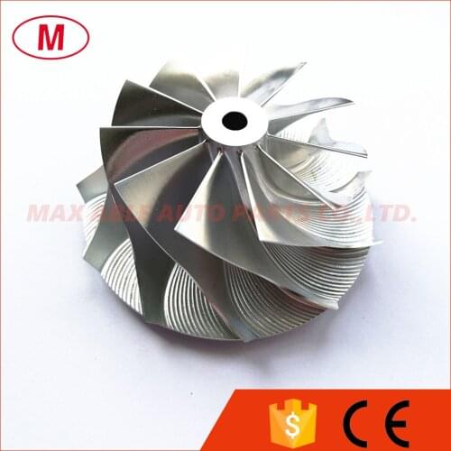 GT15-25 53.53/69.00mm 11+0 blades Turbo Billet Compressor wheel/Aluminum 2618/Milling compressor wheel for Turbo CHRA/Core
