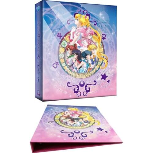 Sailor Moon Card Collections Book Japanese Anime Frigures Taiwan American War Nostalgia Series 25th Anniversary Card Books Gifts