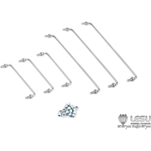 LESU Metal Handrail Guardrail for RC 1/14 TAMIYA Globe Liner Tractor Truck Scale Model DIY Car