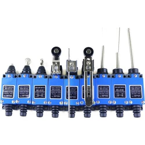 ME-8108 8104 8107 8169 8166 8111 9101 limit switch Rotary Adjustable Roller Lever Arm Mini Limit Switch
