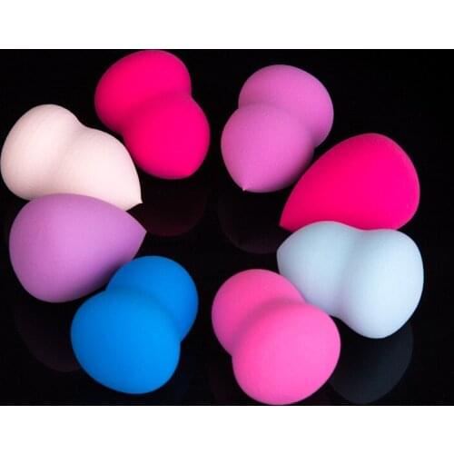 Cute Waterdrop Sponge Calabash Water Drop Flawless Smooth Beauty Makeup Cosmetic Powder Puff 200pcs free shipping