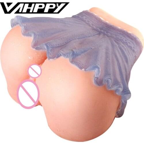 Male masturbator artificial vagina pocket pussy adult sex toys for men masturbatings realistic vagina ass masturbator sex doll