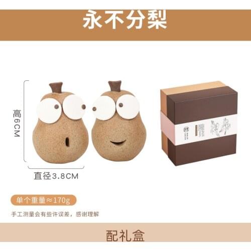 Forever Pear Desktop Small Ceramic Ornaments Wedding Decorations Creative Cute Couple Gift Pair Commemorative STAY WITH YOU