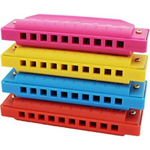 New Funny Plastic Harmonica Kids Music Instrument Educational Child Attractive Toy