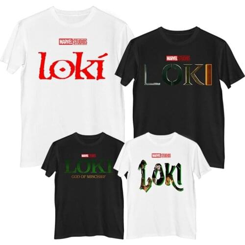 2021 New Marvel Super Hero Women T-shirt Unisex Loki Casual Tops Classical Movie Graphic Vacation Lady Tee Gift To Movie Lover