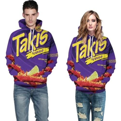 Family Matching Outfits Autumn Winter Snacks Print Hoodie Parent Child Pullover Sportswear Father Mother Kids Boys Girls Clothes